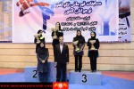 دختران نوجوانان تهران بر سکوی قهرمانی ایستادند